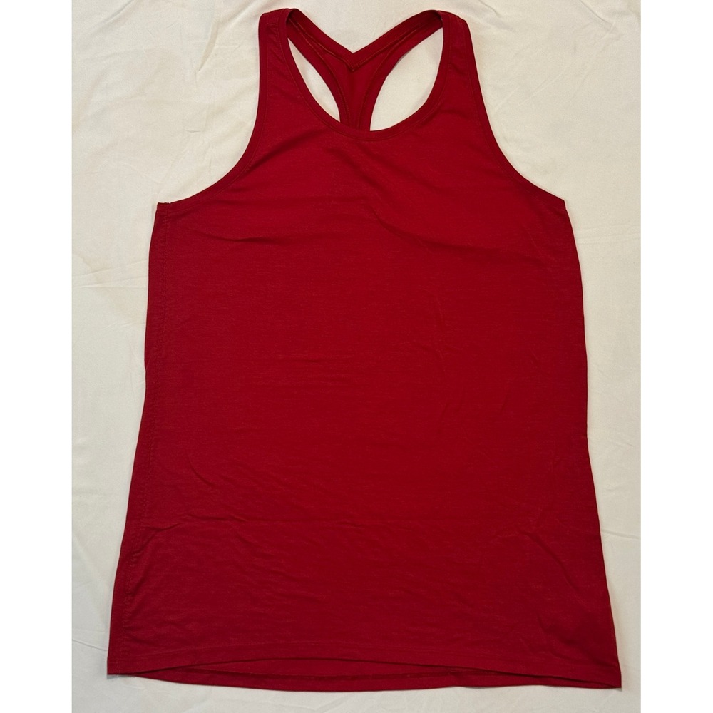 Athleta Womens Red Racerback Active Tank Top MT 868815-08 Fall 17